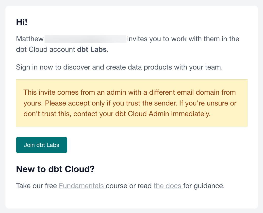 Example or an email invitation Example or an email invitation